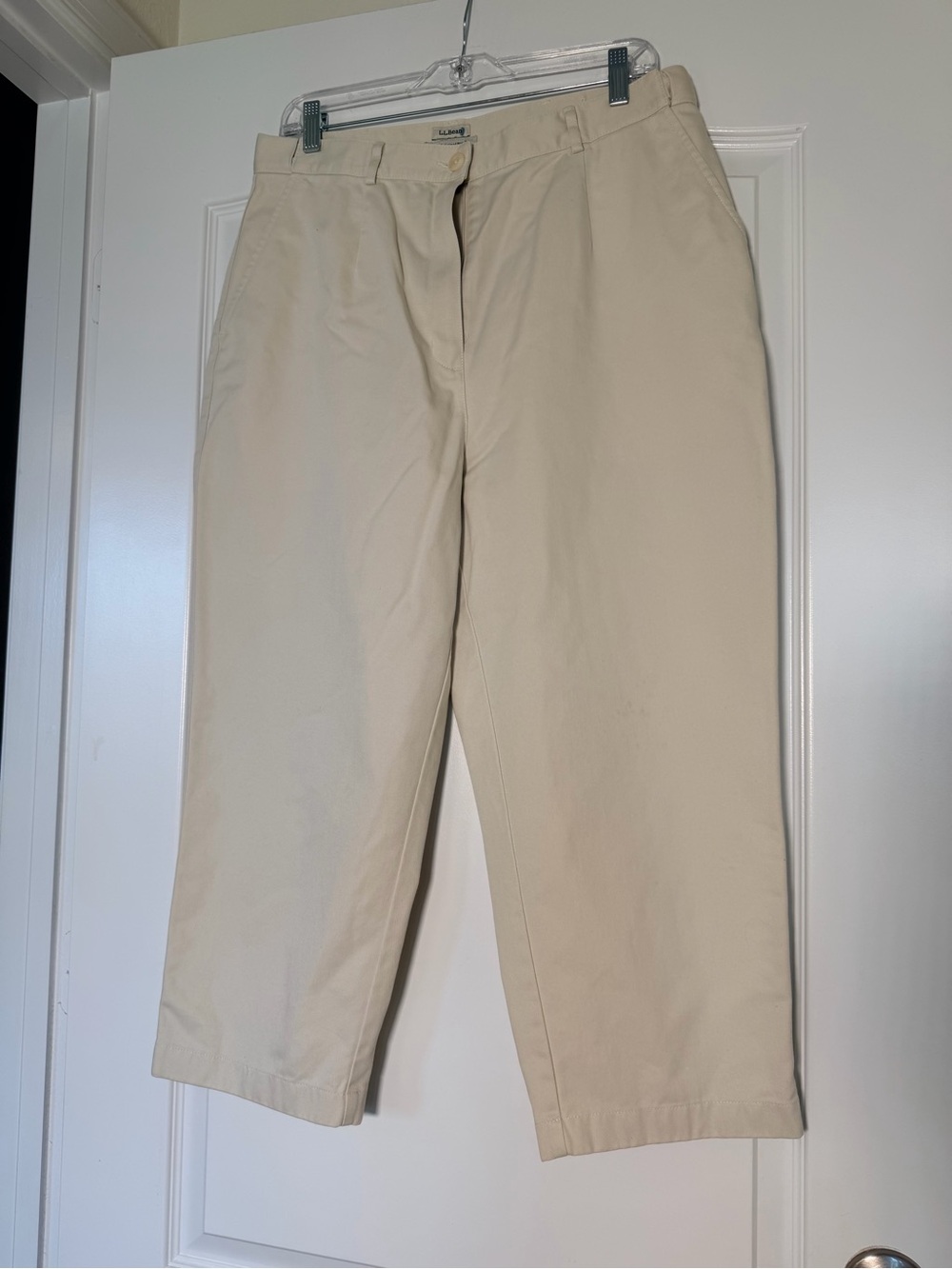 L.L. Bean Beige Men's Chino Pants
